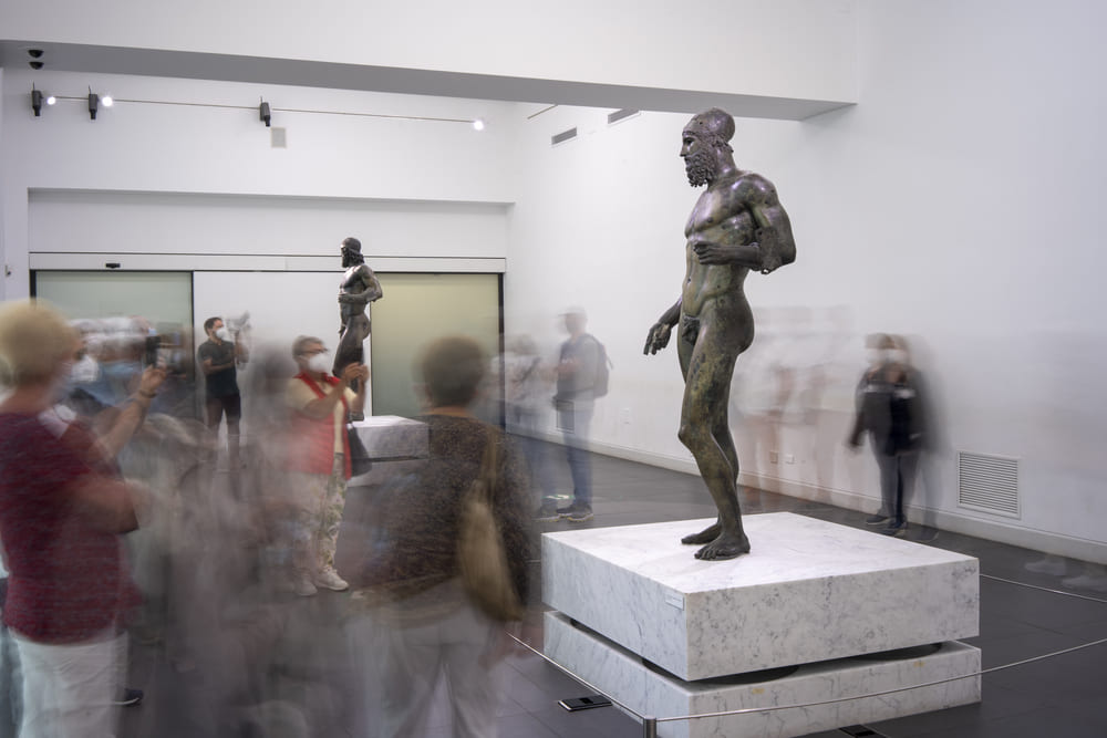 Reggio, un francobollo per il cinquantesimo dei Bronzi di Riace