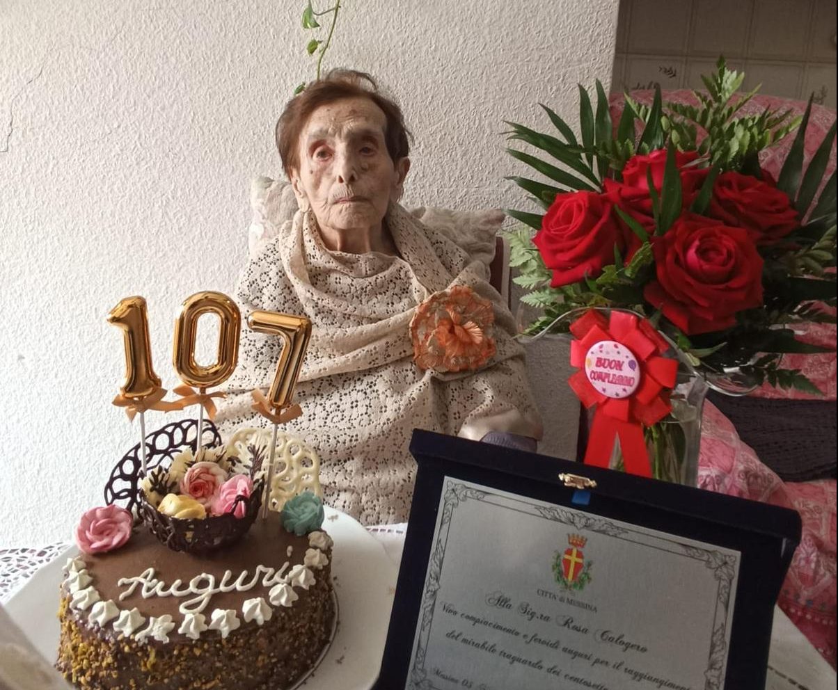 I 107 anni della signora Rosa compleanno speciale a Salice