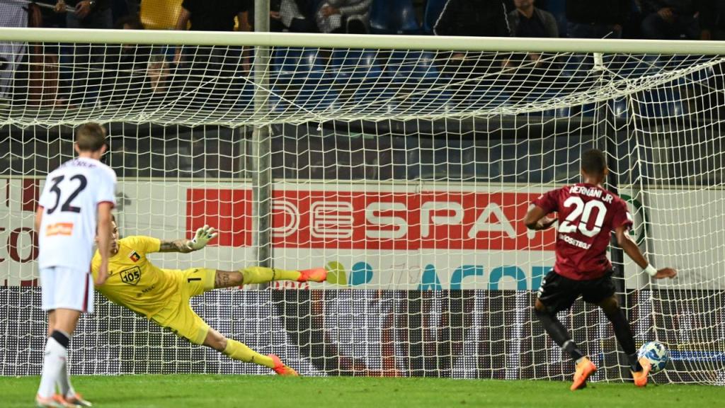 gol di Hernani su rigore