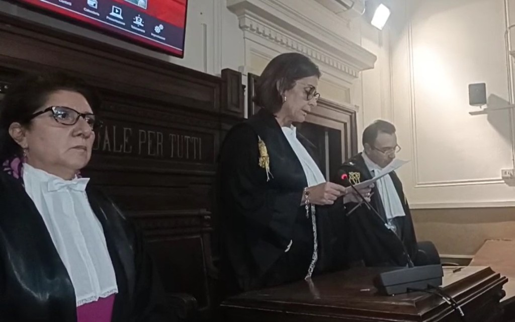 Sentenza d'appello "processo Miramare"