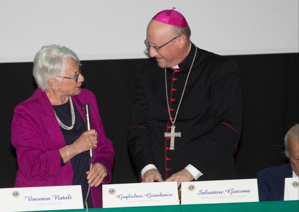 prof.ssa Enza Natoli mons. Giombanco vescovo Patti