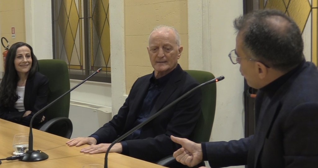 da sx: Francesca De Stefano, Santo Versace, Giusva Branca