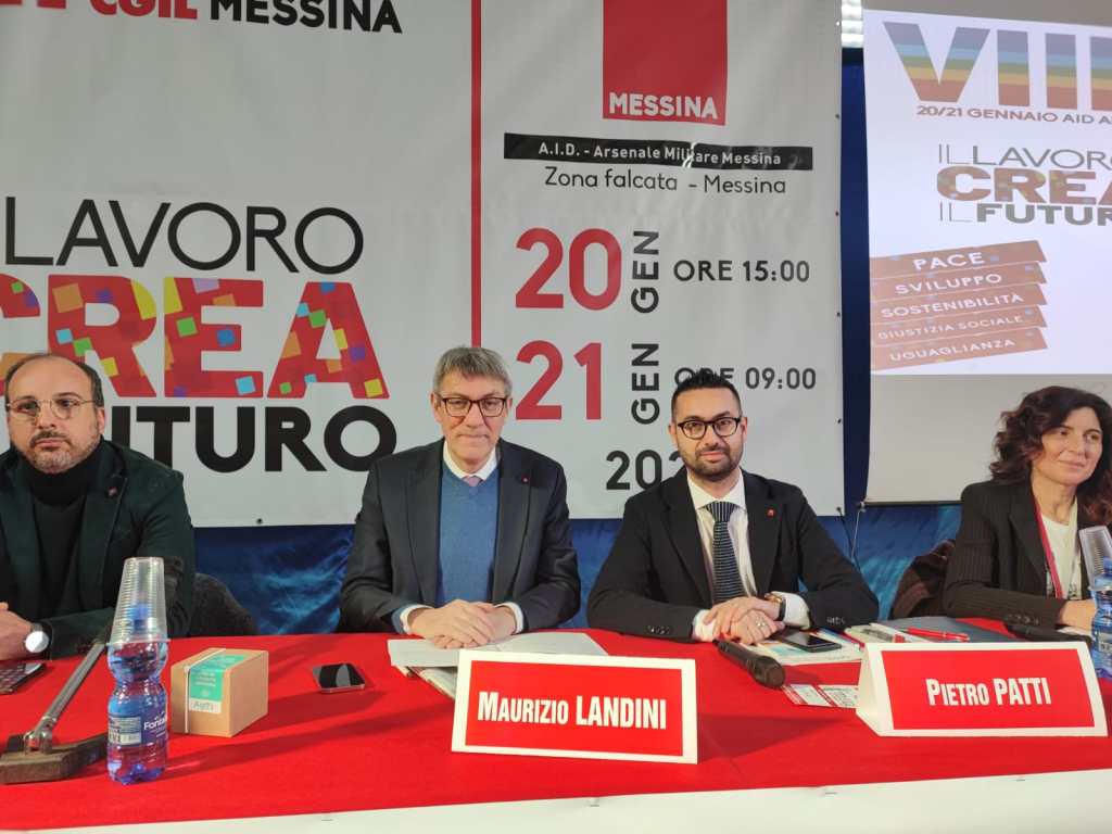 Landini a Messina: "Il Ponte non è una priorità, lavoro e trasporti sì"