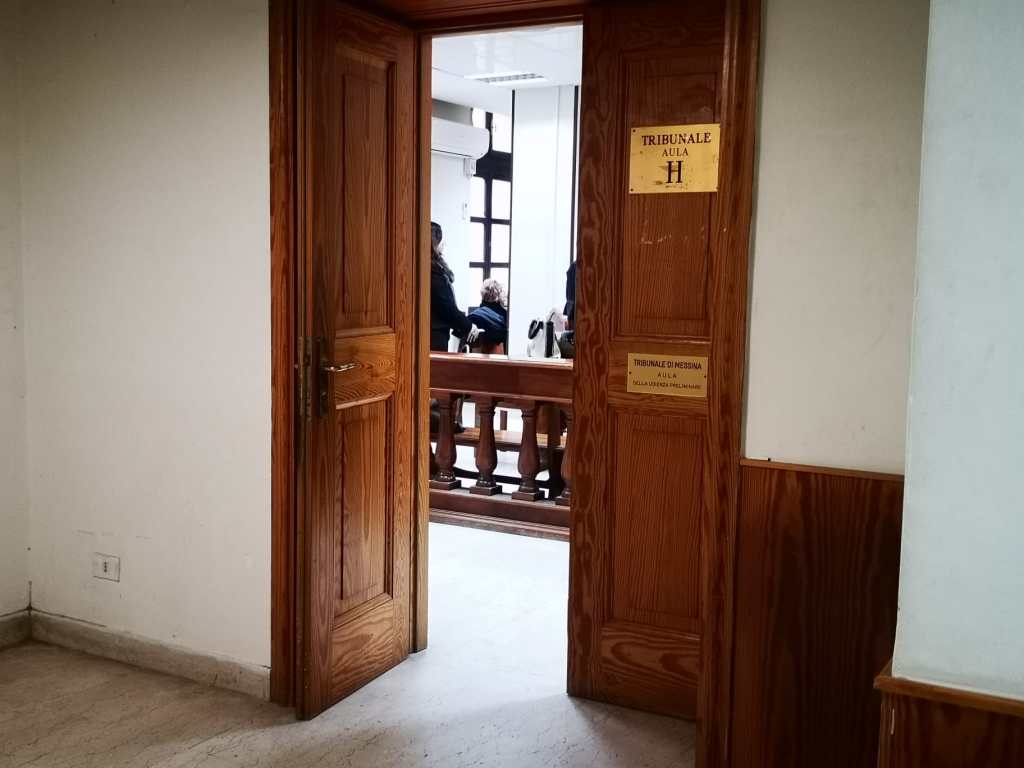 aula udienza preliminare tribunale messina