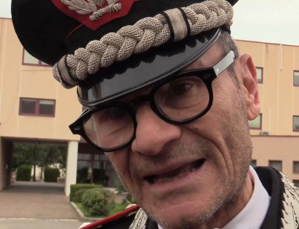 il generale Vincenzo Molinese, comandante Nucleo Tpc dei Carabinieri