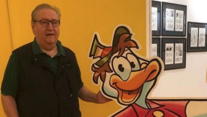 Vincenzo Mollica festeggia 70 anni nei panni "a fumetti" di Vincenzo Paperica