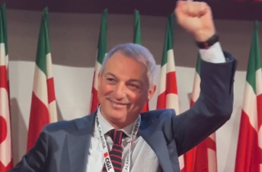 Angelo Sposato riconfermato segretario regionale della Cgil