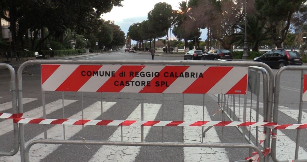 Chiusura Lungomare Falcomatà