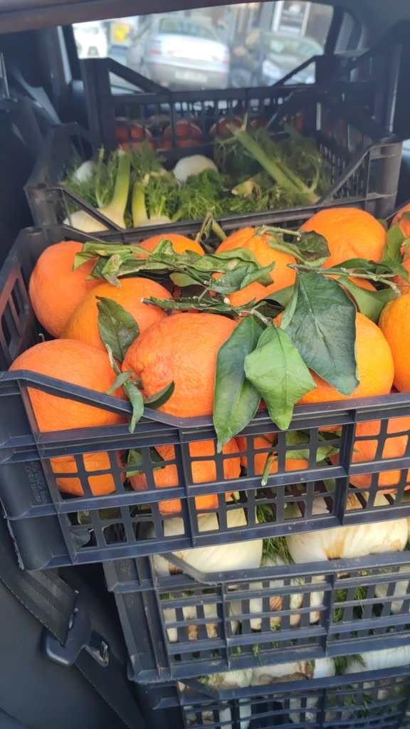 parte della merce sequestrata