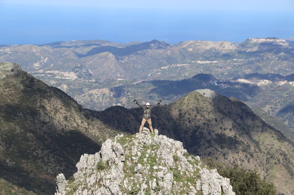 camminare i peloritani pasquale d'andrea