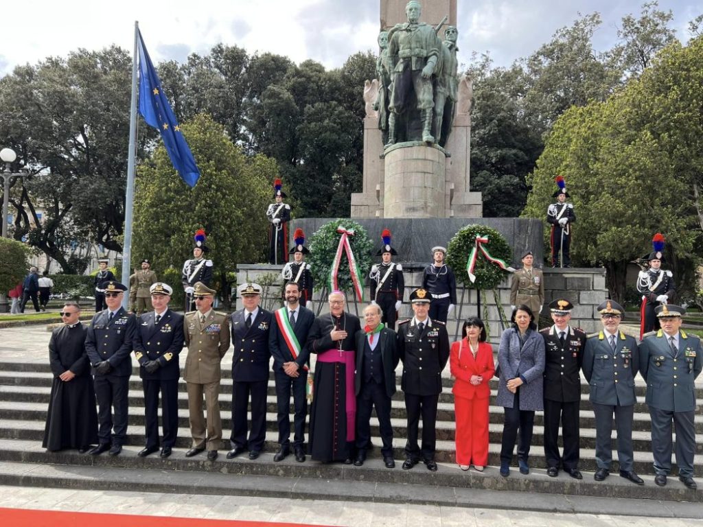 25 aprile. La cerimonia a Messina nel 78esimo anniversario della Liberazione