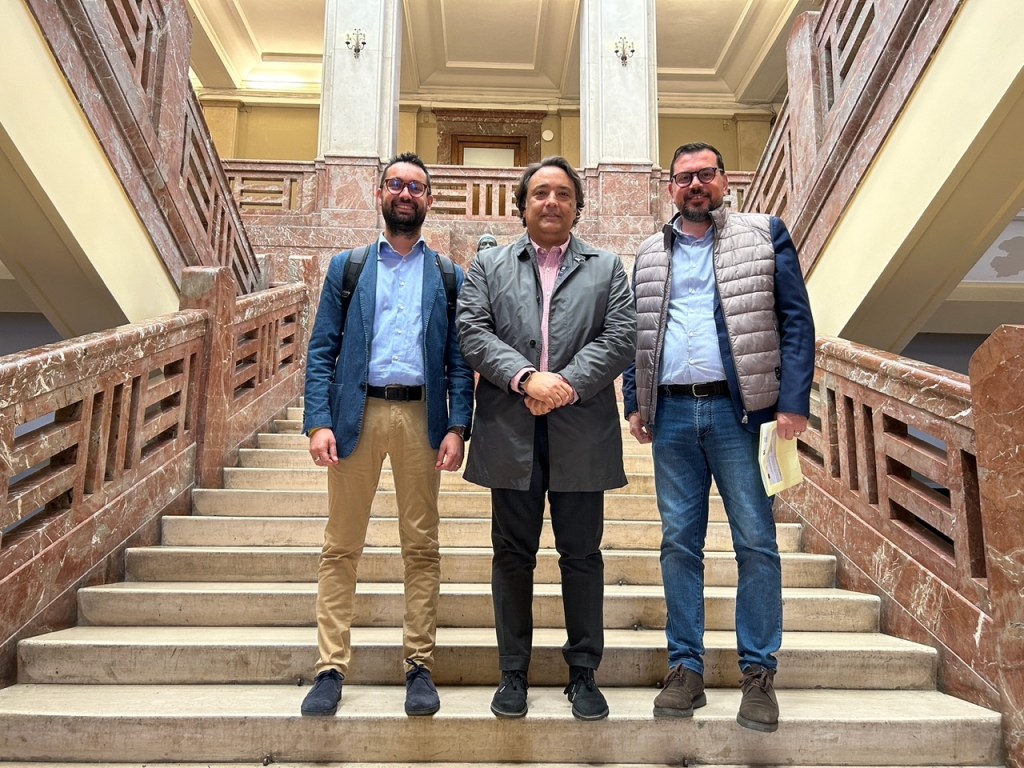 I segretari Patti Tripodi e Alibrandi