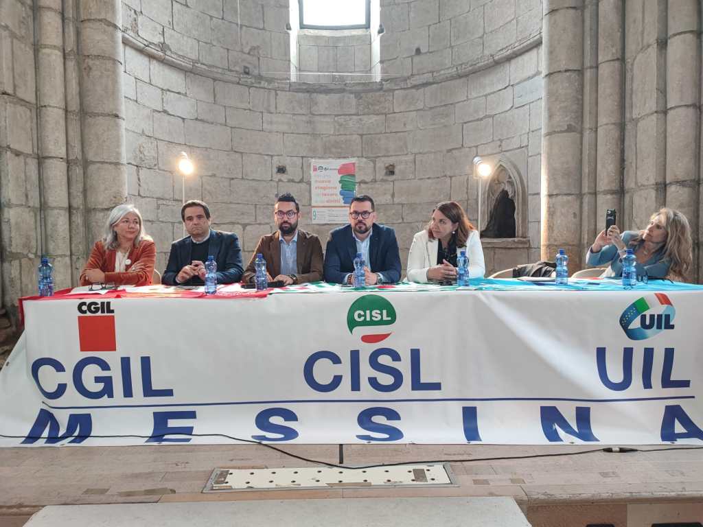 I sindacati uniti. "Lavoro e diritti per non fare del sud un deserto"