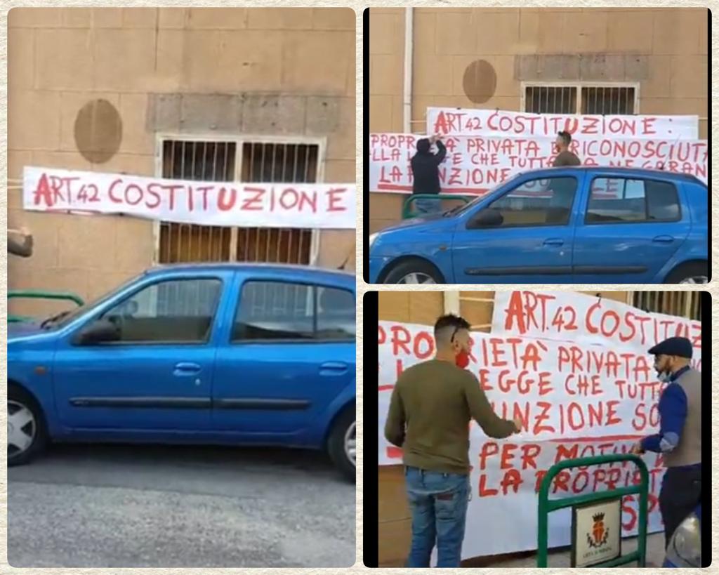 Presidio di solidarietà per Currò dopo l'auto bruciata, l'iniziativa dell'Unione inquilini