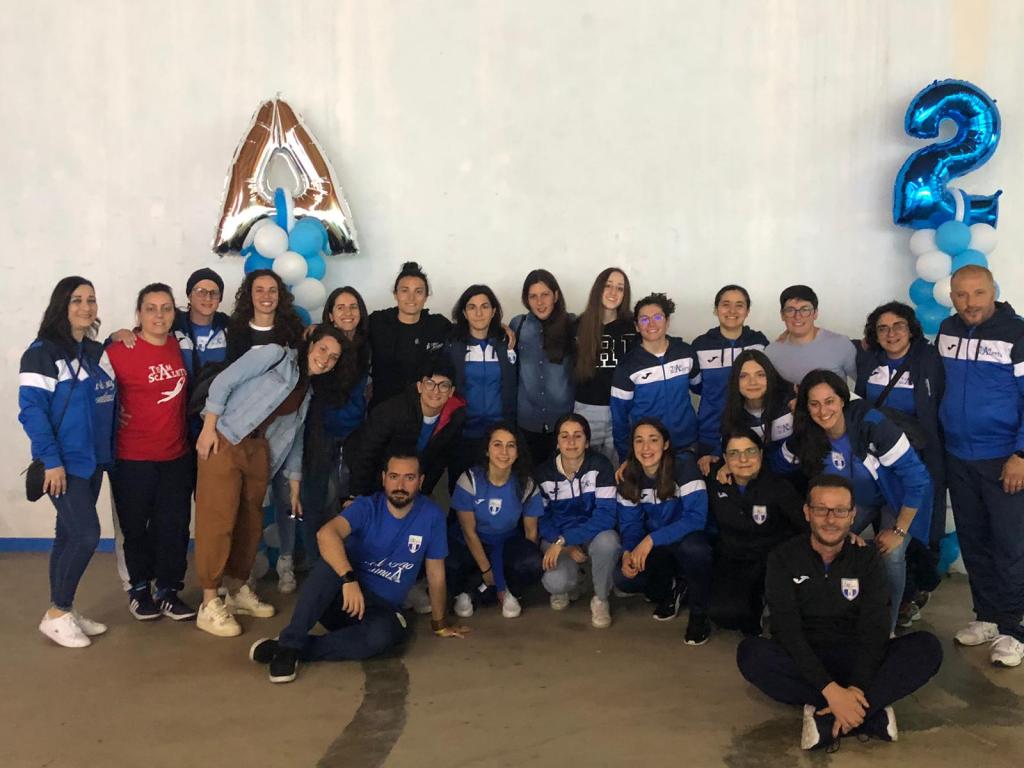 il team scaletta festeggia la salvezza