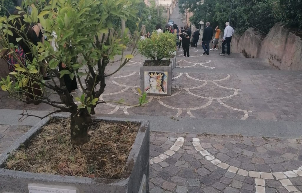 Milazzo scalinata degli artisti