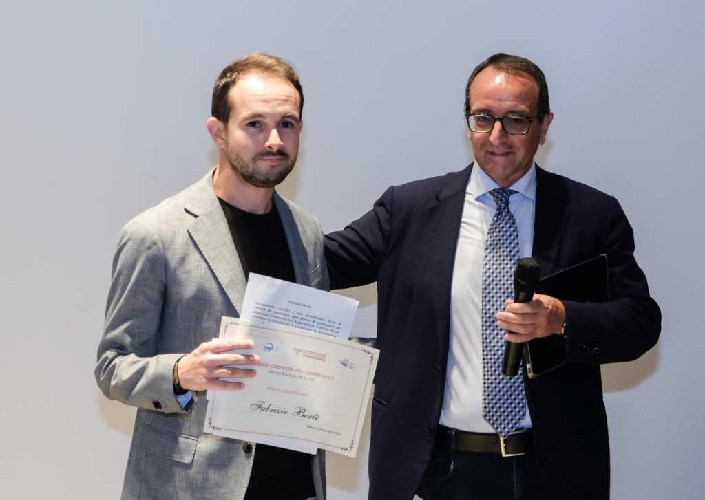 Fabrizio Bertè premiato