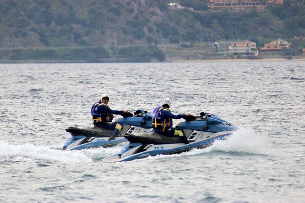 Acquascooter Polizia Volanti Mare