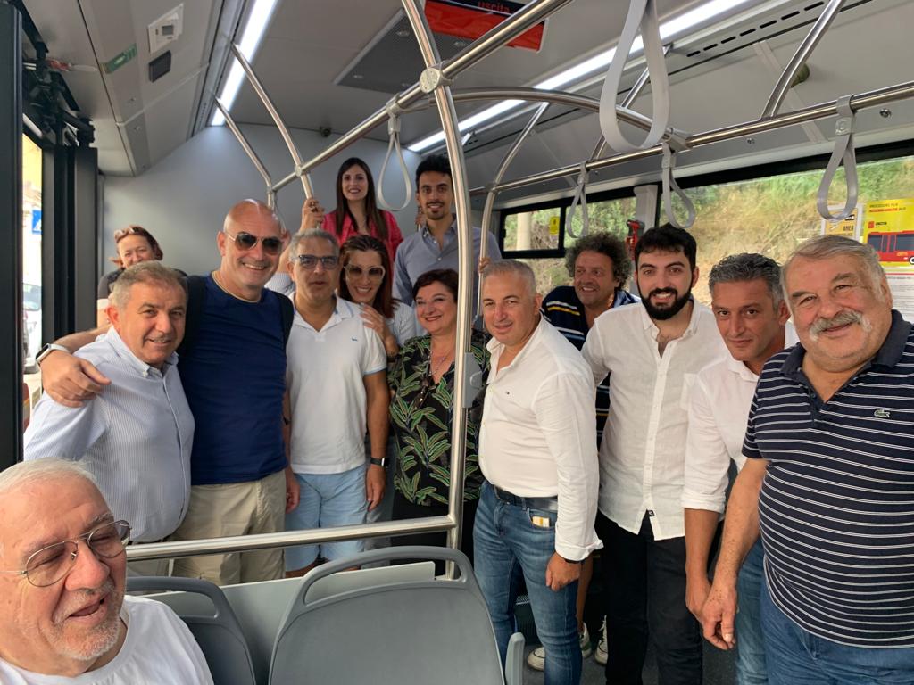 Messina. Atm inaugura la linea Castanea-Gesso