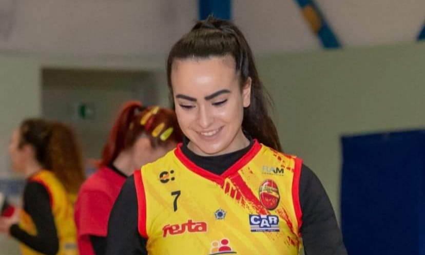 La schiacciatrice Chiara Angiletta