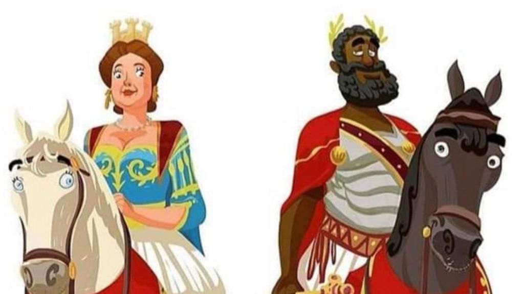 La Vara 2023. A passeggio con Mata e Grifone aspettando il "Viva Maria"