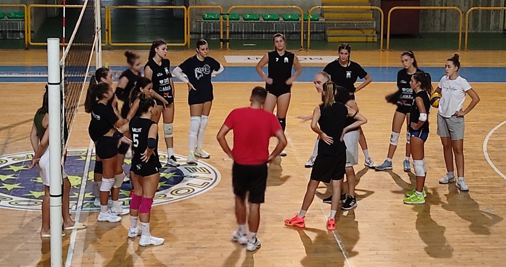 La Saracena Volley a rapporto da coach Fazio