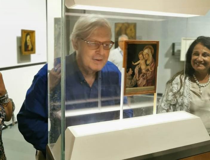 Vittorio Sgarbi al MuMe, Museo regionale di Messina