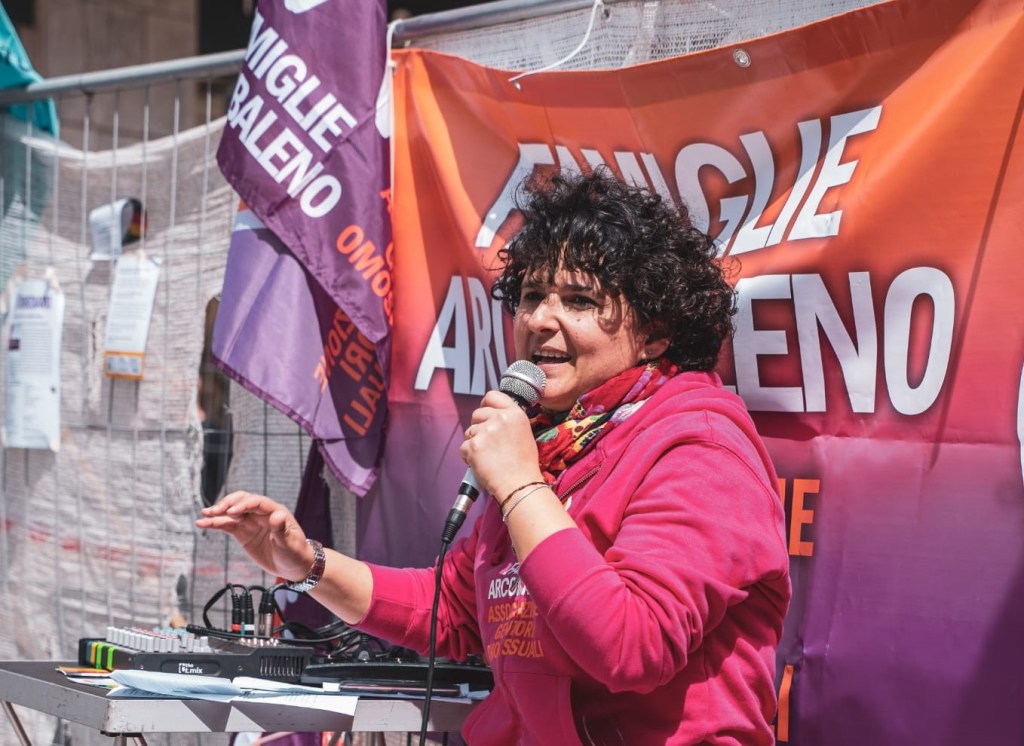 Maristella Bossa, socia delle Famiglie Arcobaleno a Messina