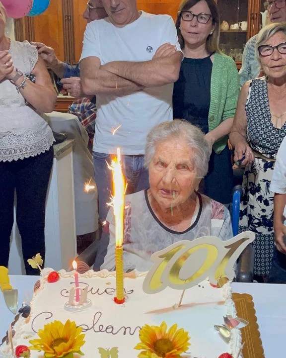 nonna concetta 101 anni galati mamertino