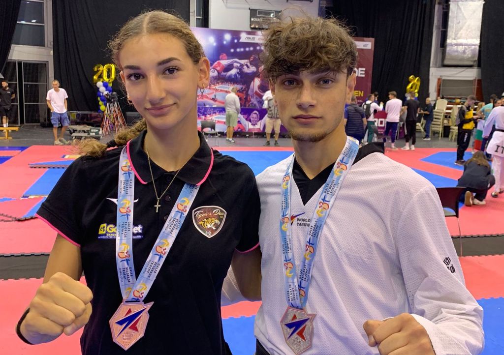 i due medagliati della tiger's den di Barcellona