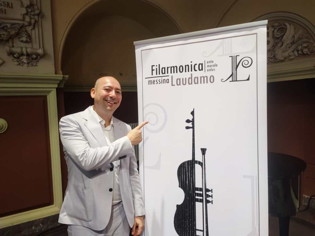 Antonino Cicero, direttore artistico della Filarmonica Laudamo a Messina