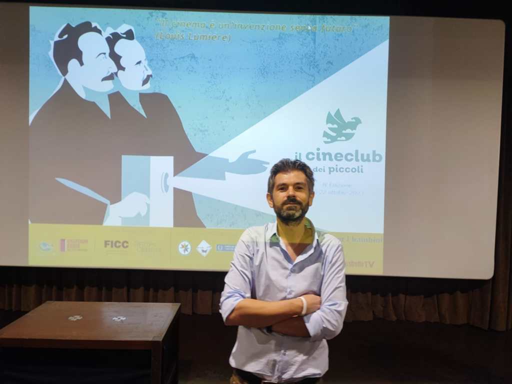 Francesco Torre, direttore artistico del Cineclub dei piccoli
