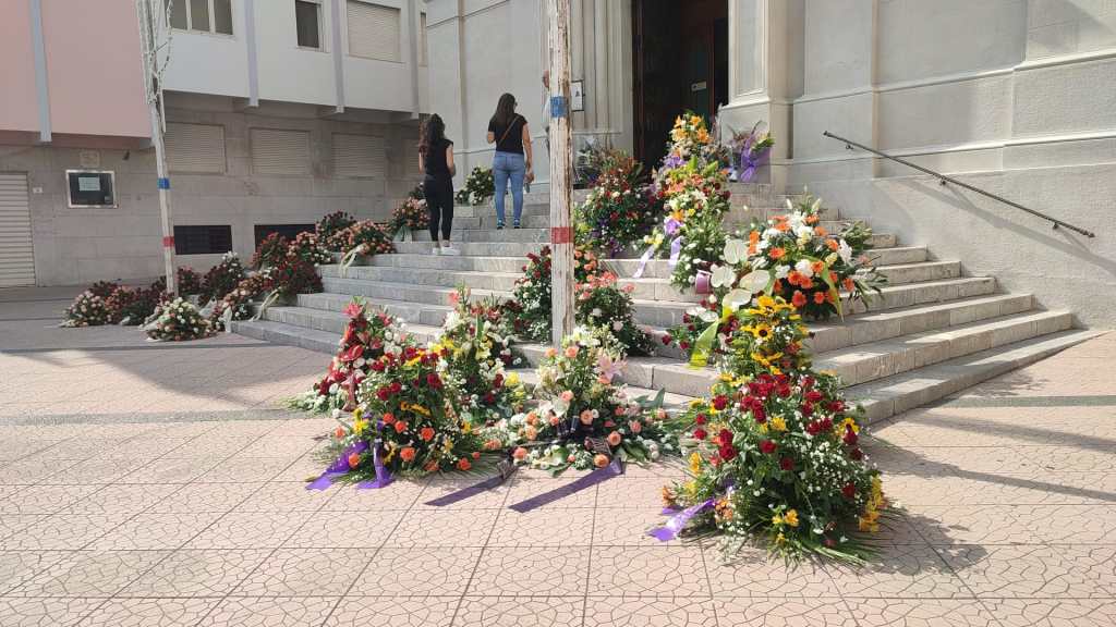 Funerale di Pippo Catania a Furci