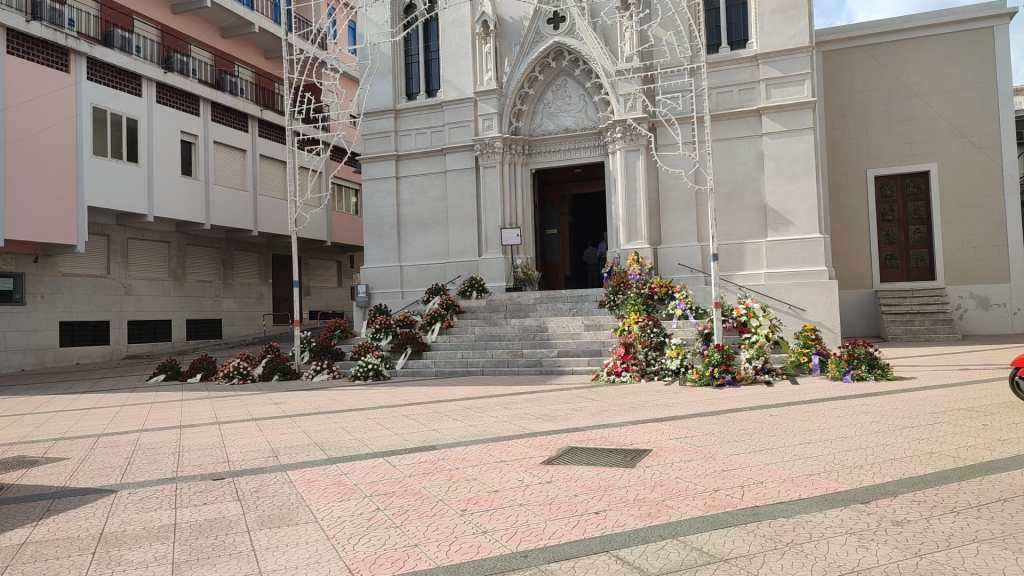 Funerale di Pippo Catania a Furci