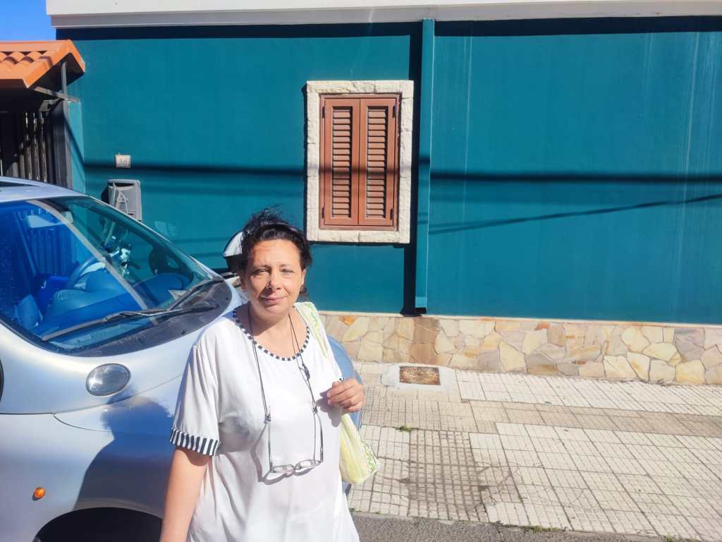 Ingrid Vilardo. Via Marche, prefabbricati a Messina di proprietà di Fs