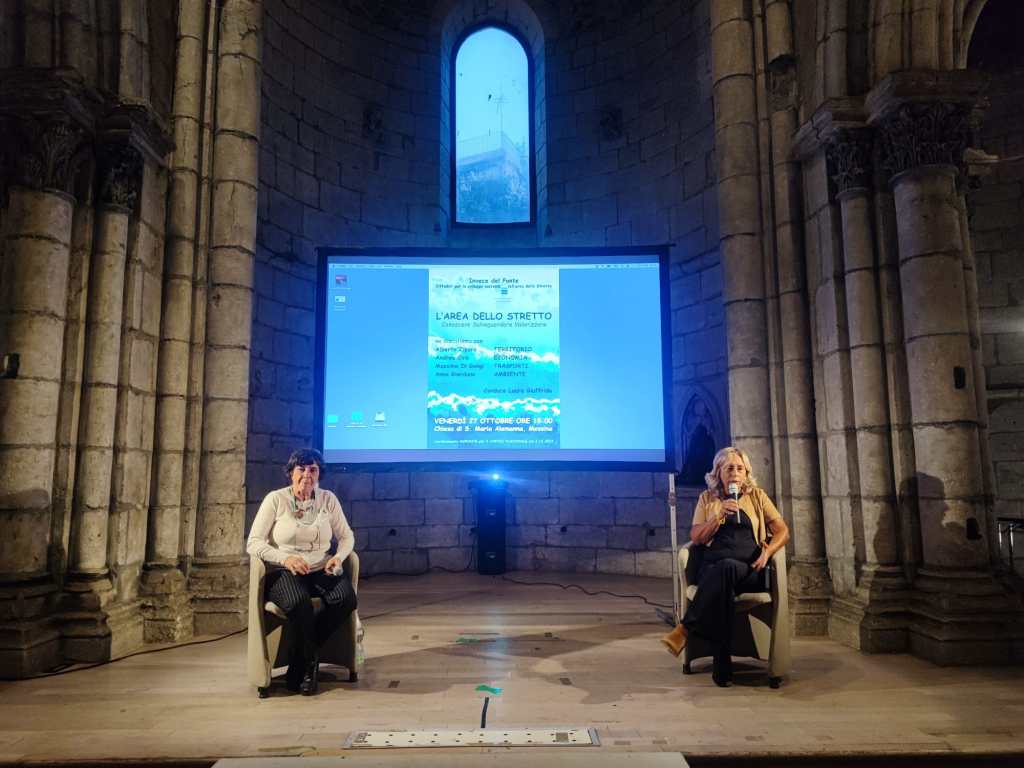 Anna Giordano e Laura Giuffrida: incontro di "Invece del ponte" a Messina