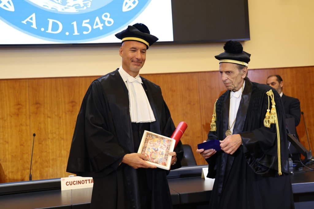 Luca Parmitano Laurea honoris causa Unime