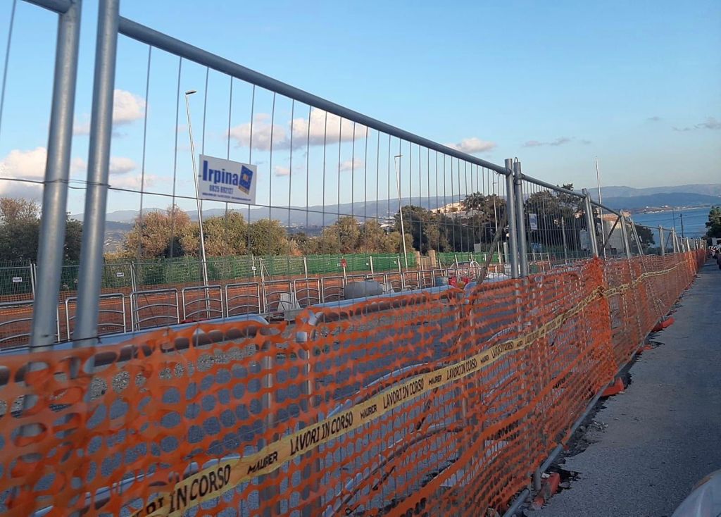 Parcheggio Papardo, lavori in corso a Messina