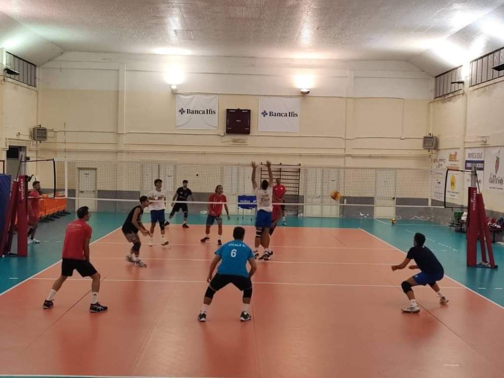 Un allenamento della Volley Letojanni