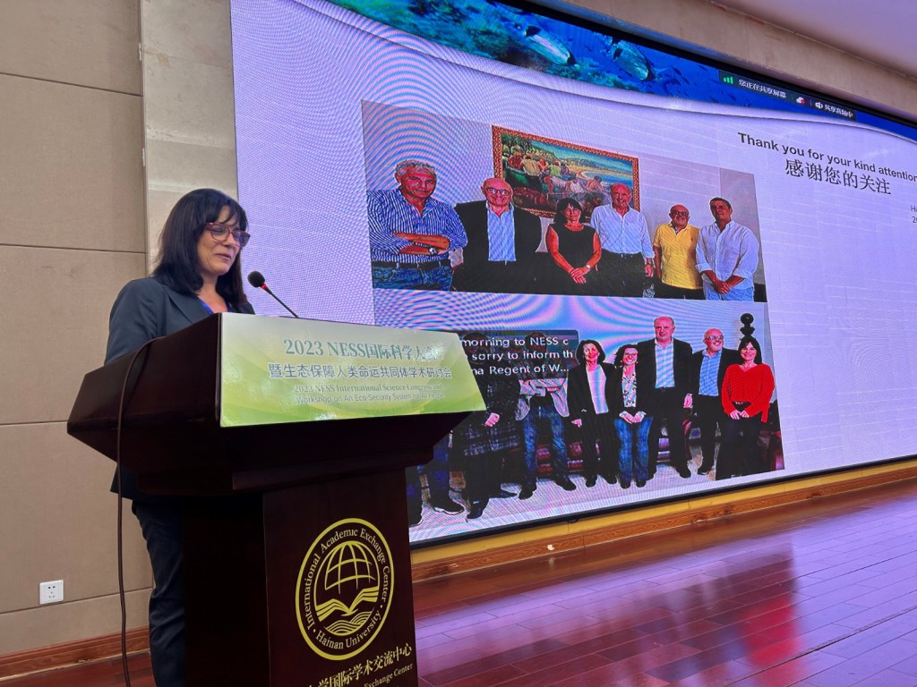 Area Marina Protetta Capo Milazzo all'International Science Congress and workshop on an Eco-security system for All People