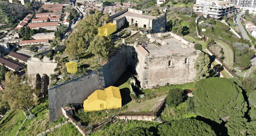 Castel Gonzaga, le aree da demolire