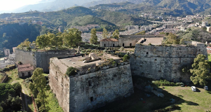 Forte Gonzaga visto dall'alto