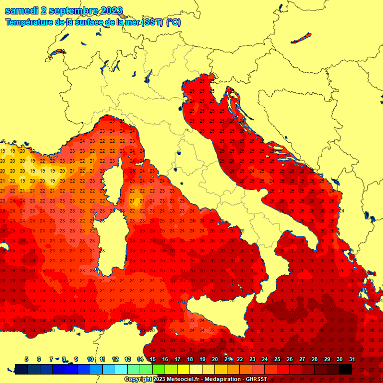 Il settembre più caldo della storia.
