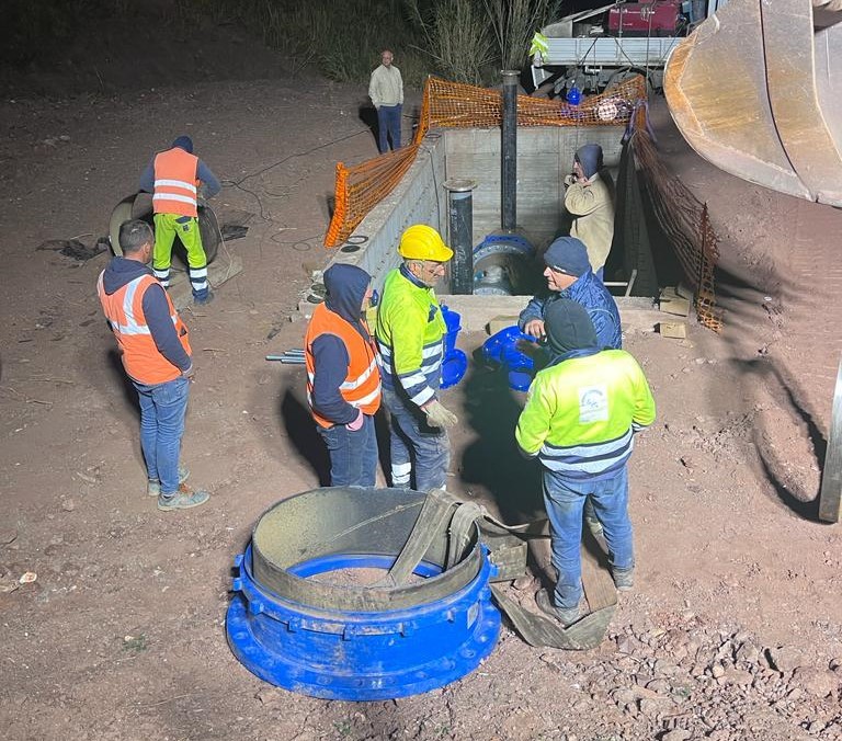 Lavori a Sant'Alessio alle 6.30 di mattina