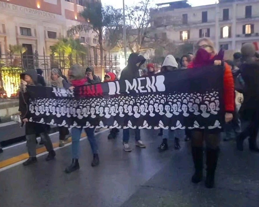 Non una di meno a Messina, foto di Chiara Caputo Sibillla