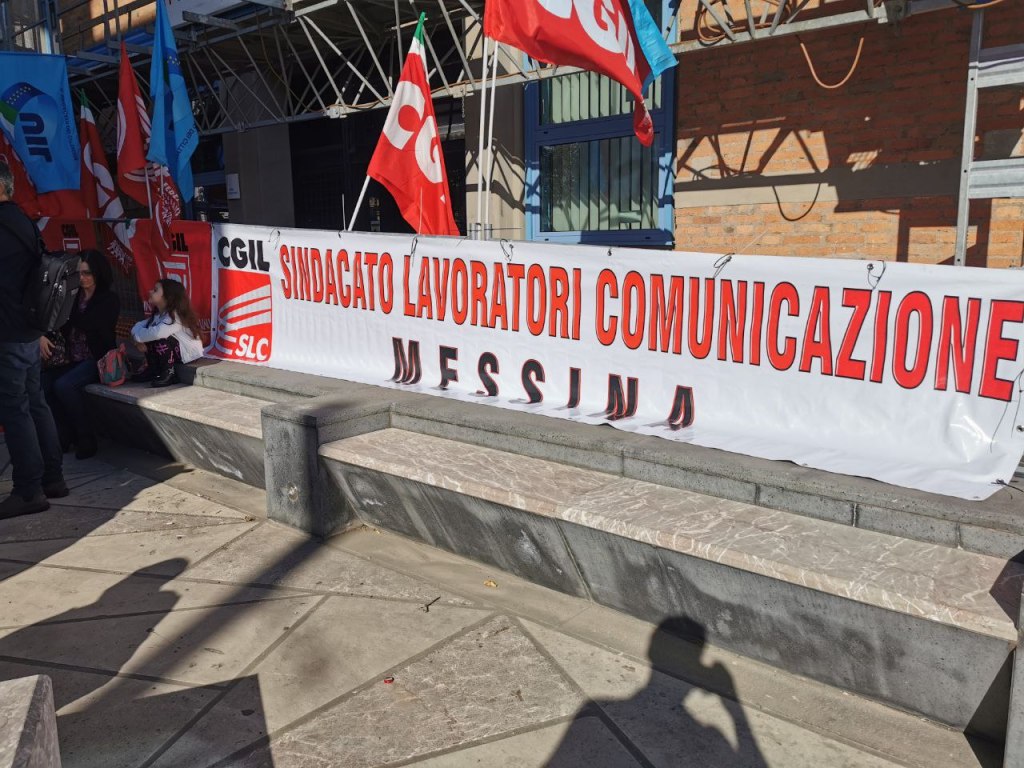 Manifestazione Cgil e Uil