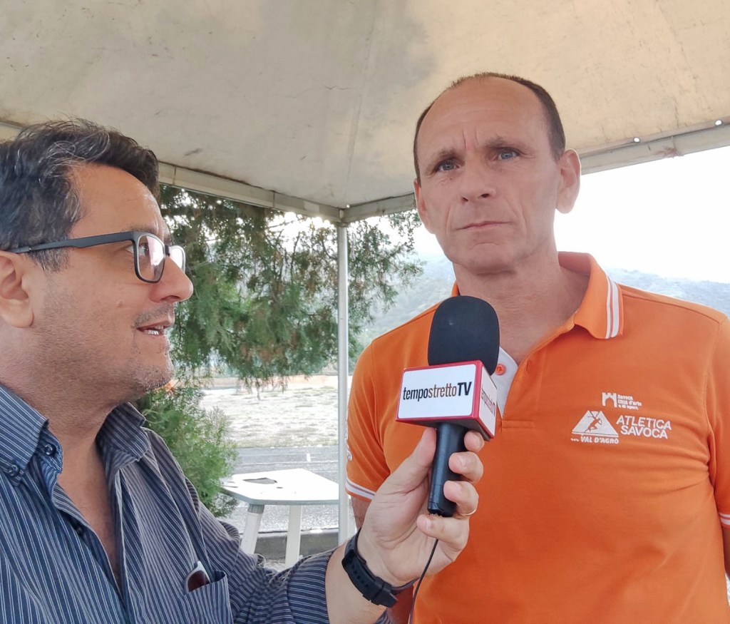 Aliberti durante l'intervista