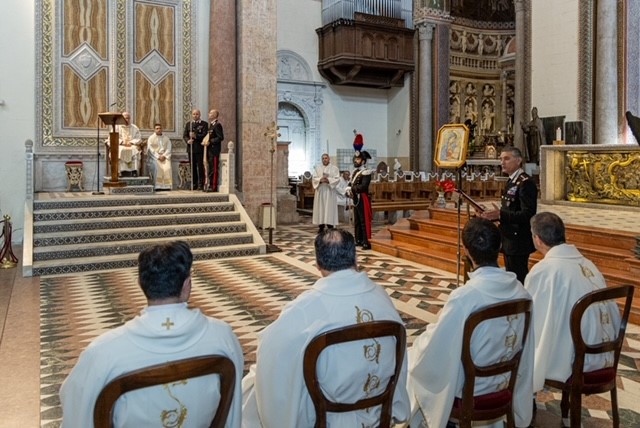 L'intervento del comandante interregionale dei Carabinieri