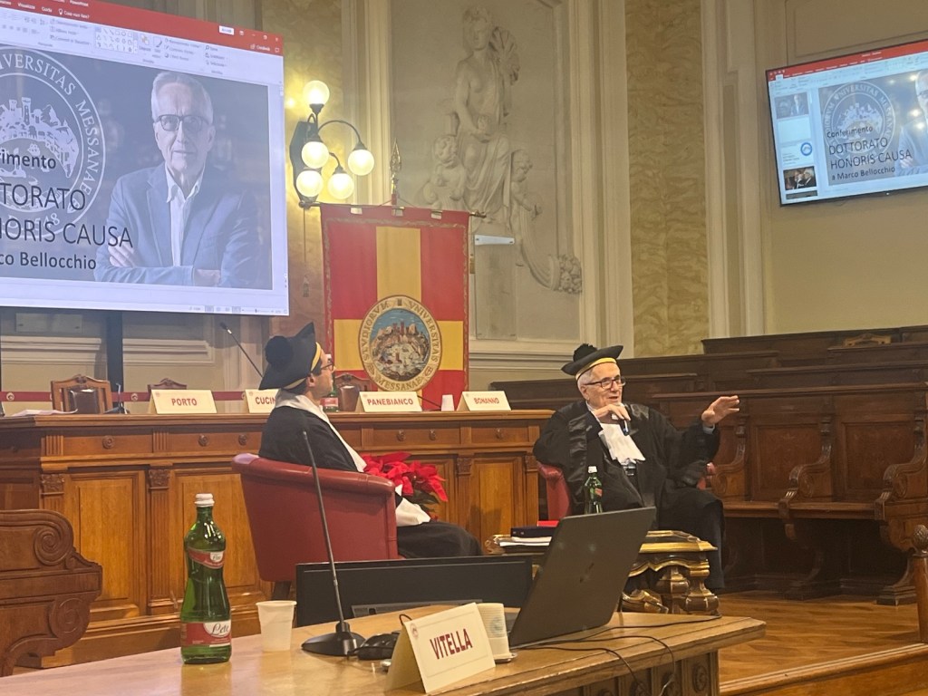 dottorato honoris causa Marco Bellocchio