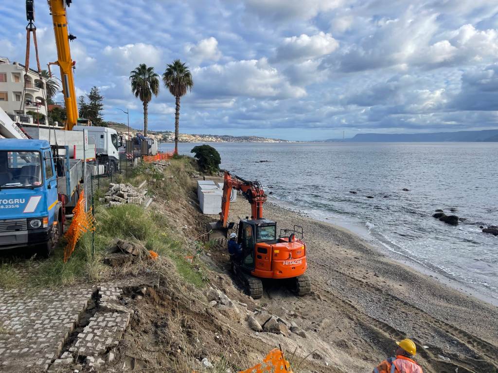 parcheggi litoranea lavori